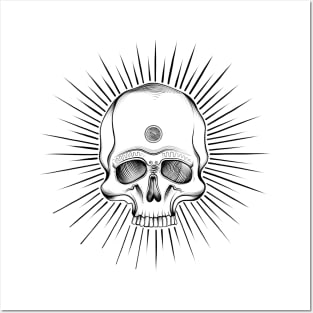 Sacred Skull Posters and Art